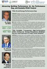Pieter de Wilde, Alfonso Capozzoli, Dr. Marco Savino Piscitelli at NUS